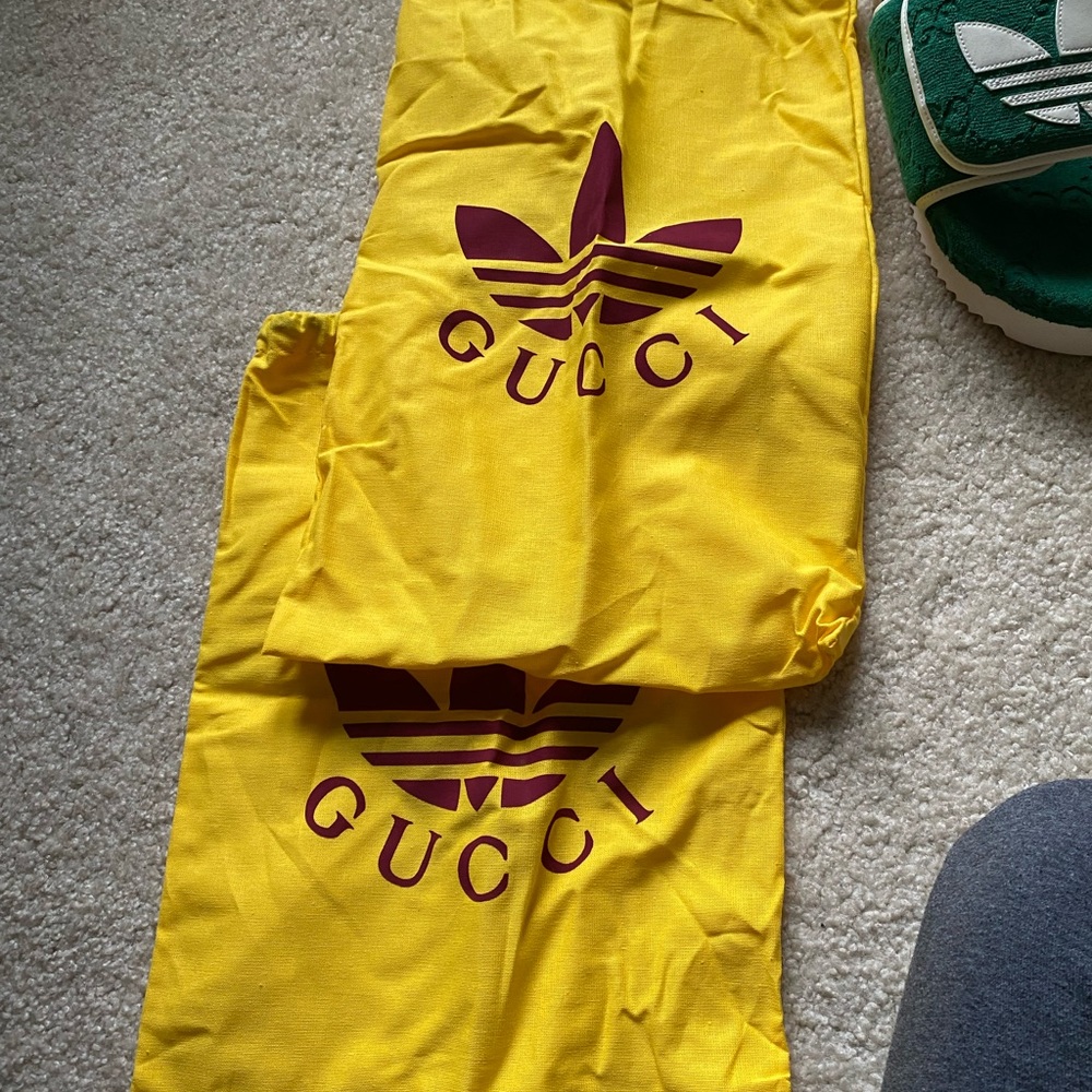 Gucci x Adidas GG Platform Sandals - Picture 7 of 10
